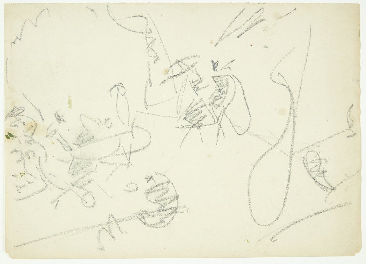 Composition Study for the Langelinie Picture by Edvard Weie
