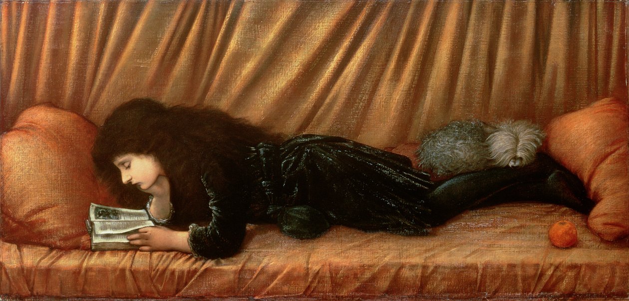 Portrait of Katie Lewis by Edward Burne-Jones