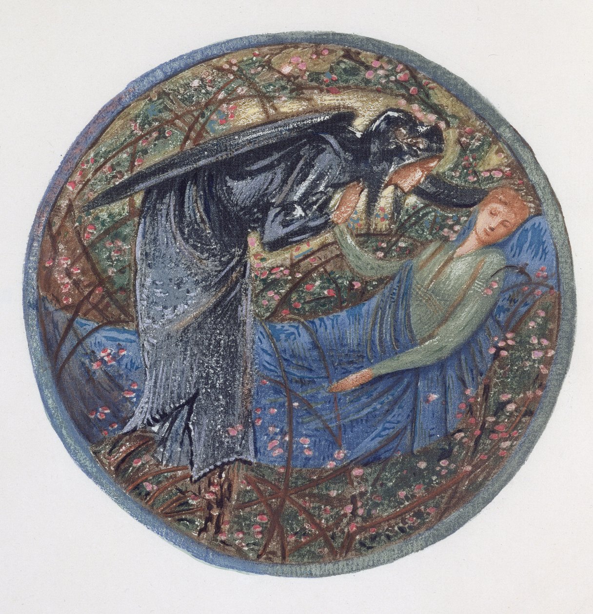 The Flower Book: XXIII. Wake, Dearest! by Edward Burne Jones