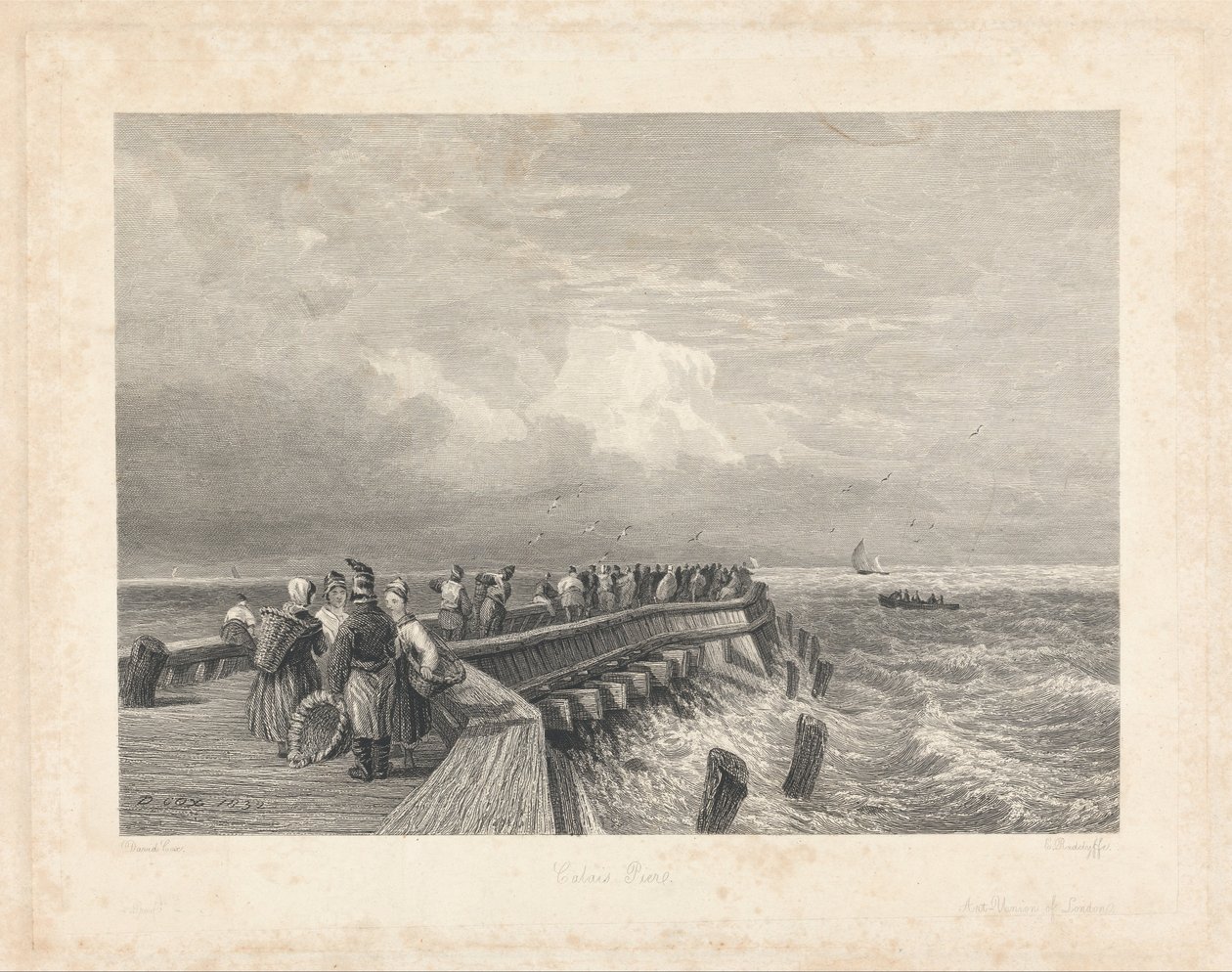 Calais Pier by Edward Radclyffe