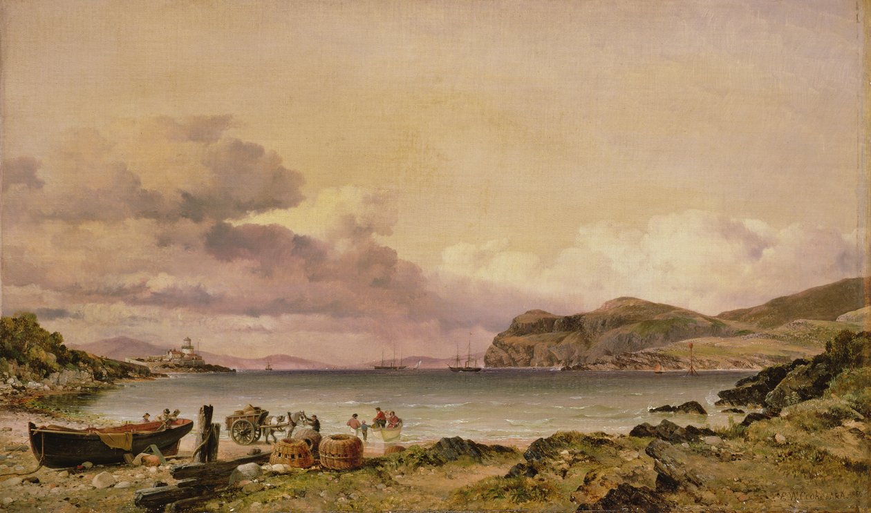 Valentia Bay by Edward William Cooke