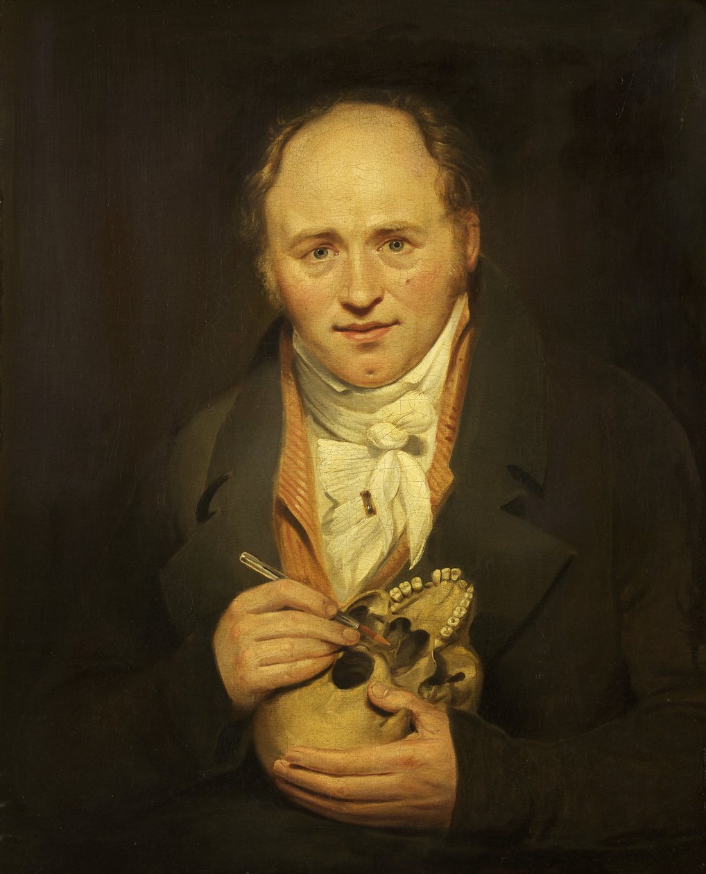 Portrait of Dr John King by Edward Bird: Fine art print