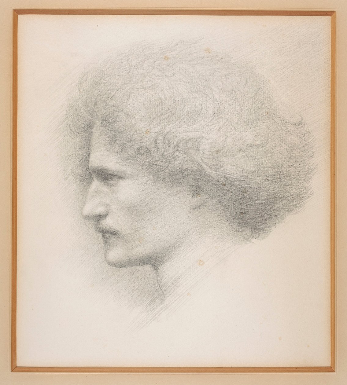 Portrait of Ignacy Jan Paderewski by Edward Burne-Jones