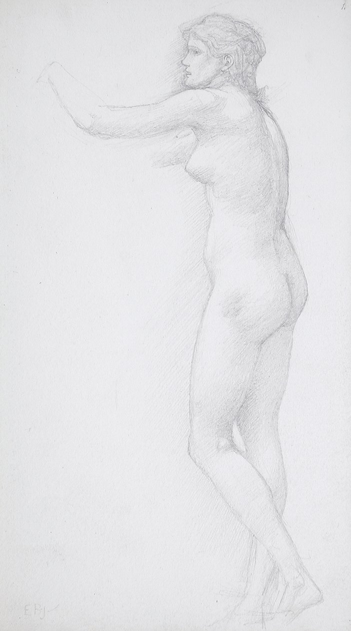 Standing Female Nude by Edward Burne-Jones