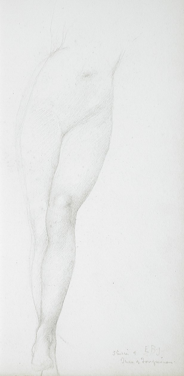 Study of Female Legs by Edward Burne-Jones