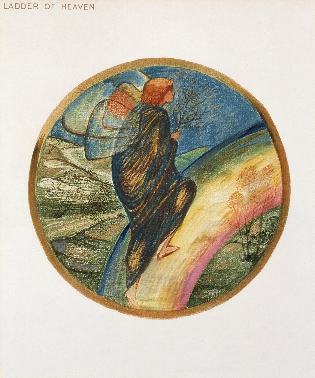 The Flower Book: XII. Ladder of Heaven by Edward Burne Jones
