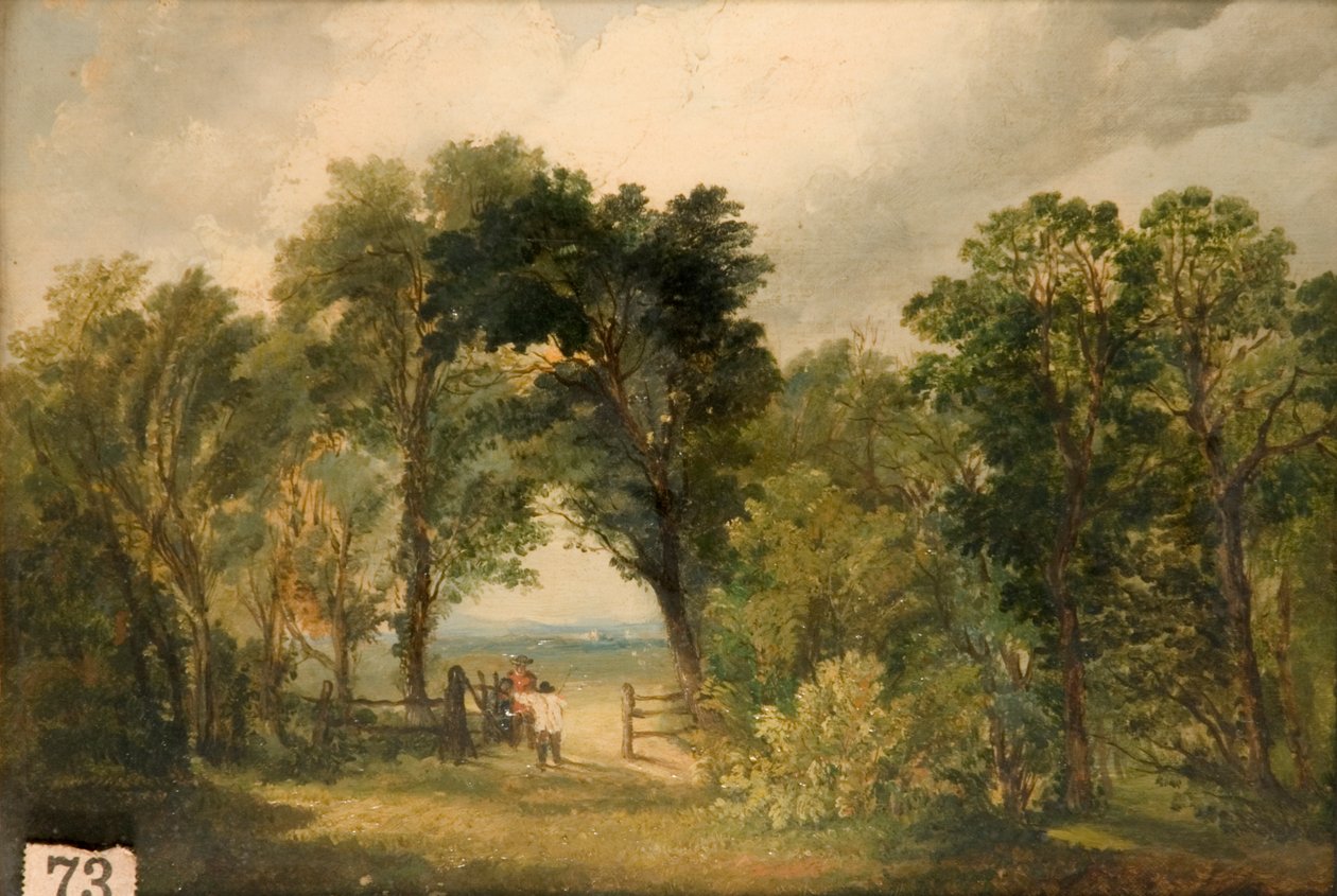 A Woodland Glade by Edward Calvert