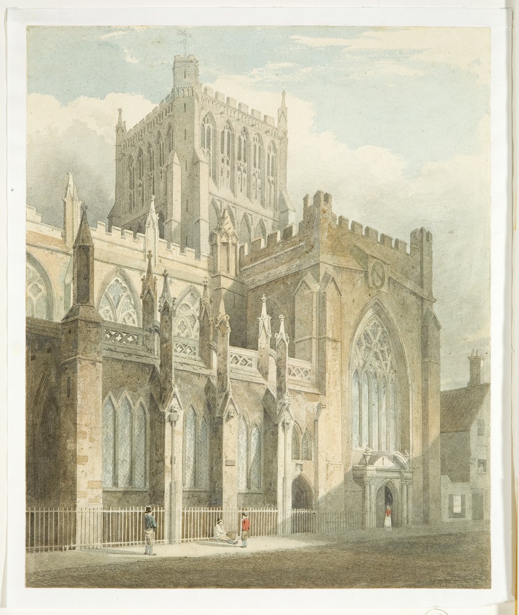 North View of Bristol Cathedral by Edward Cashin