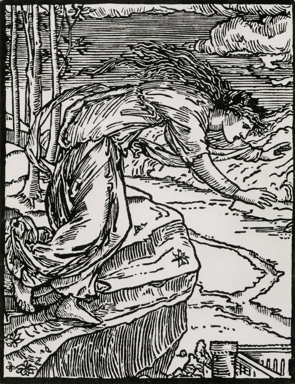 Death of Sister by Edward Coley (after) Burne-Jones