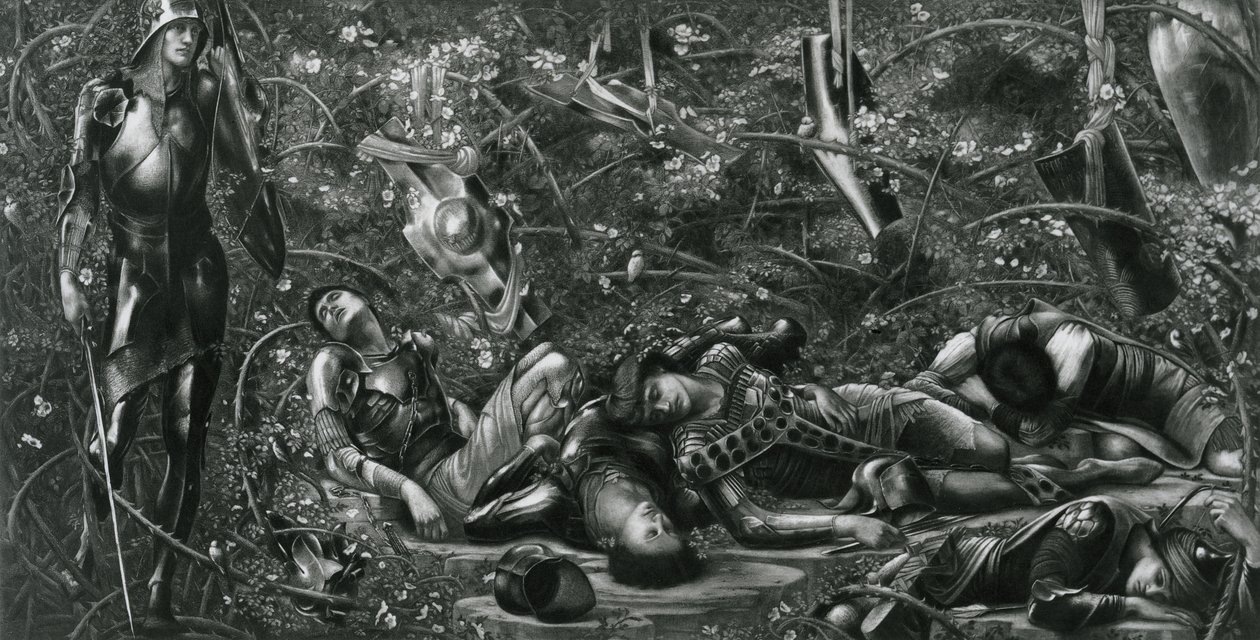 The Briar Wood, from The Briar Rose Series by Edward Coley (after) Burne Jones