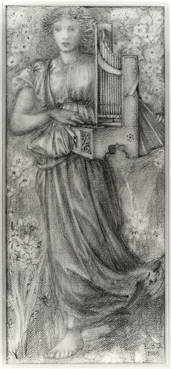 Spring by Edward Coley Burne Jones