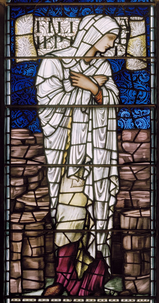 Edinburgh, St Giles Cathedral, Morris & Co., Edward Burne-Jones, Jepthas Daughter by Edward Burne Jones