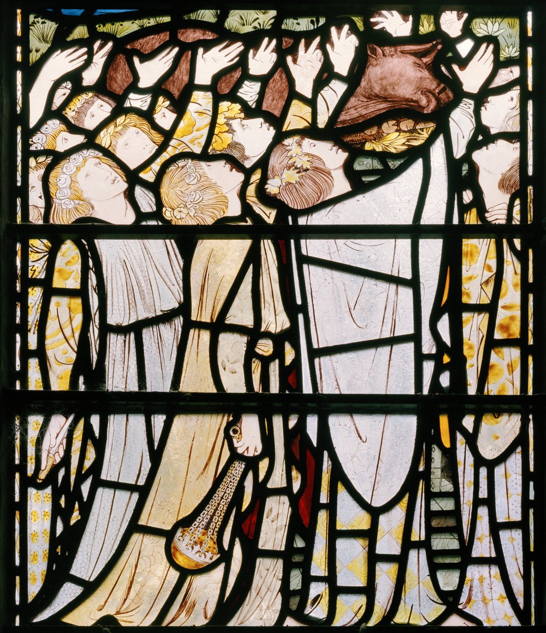 Elijah and the Priests of Baal (detail) by Edward Burne Jones