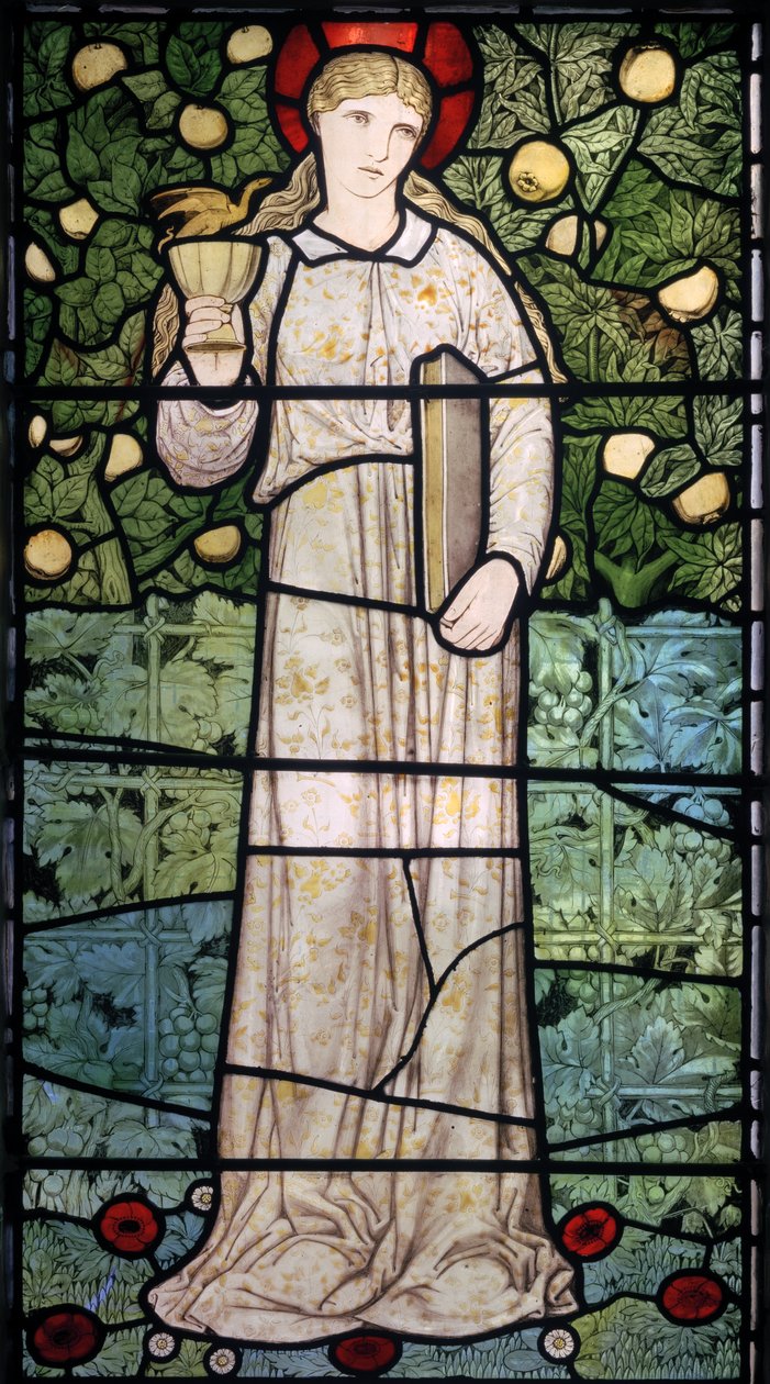 Faith, 1867 by Edward Burne Jones