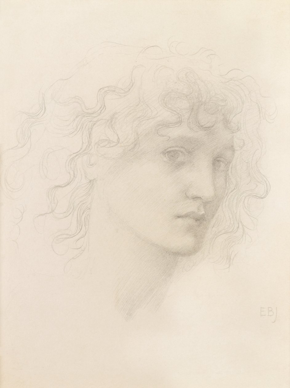 Head of May Morris by Edward Burne-Jones