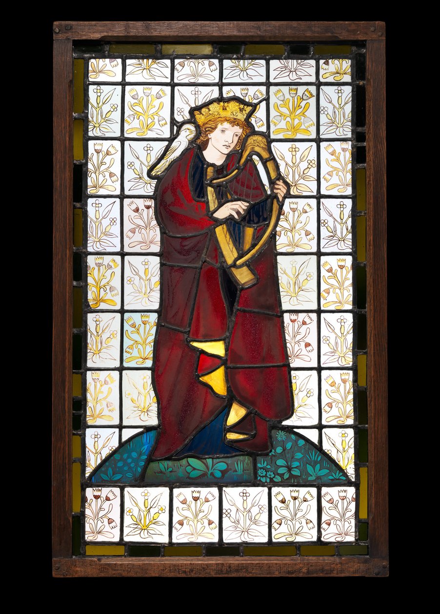 King David the Poet by Edward Burne-Jones