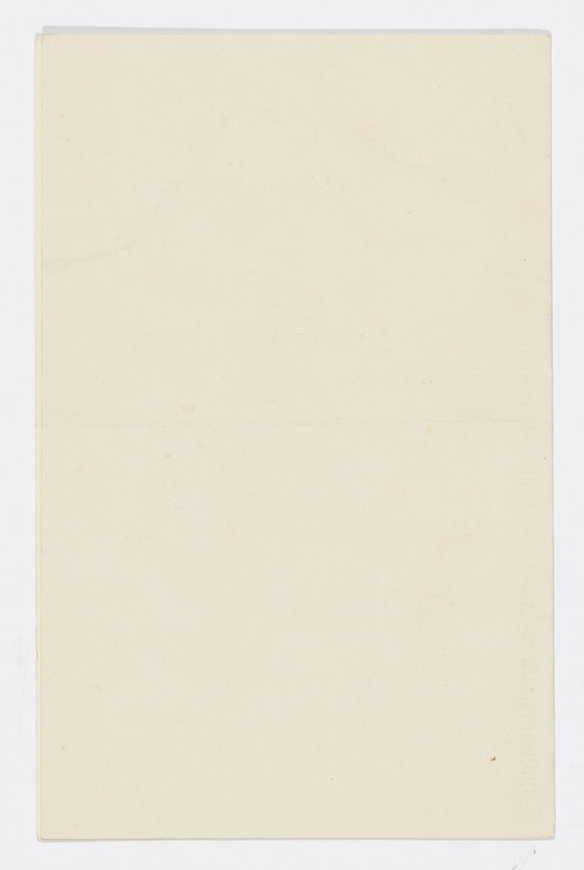 Letter to Angela Thirkell by Edward Burne-Jones