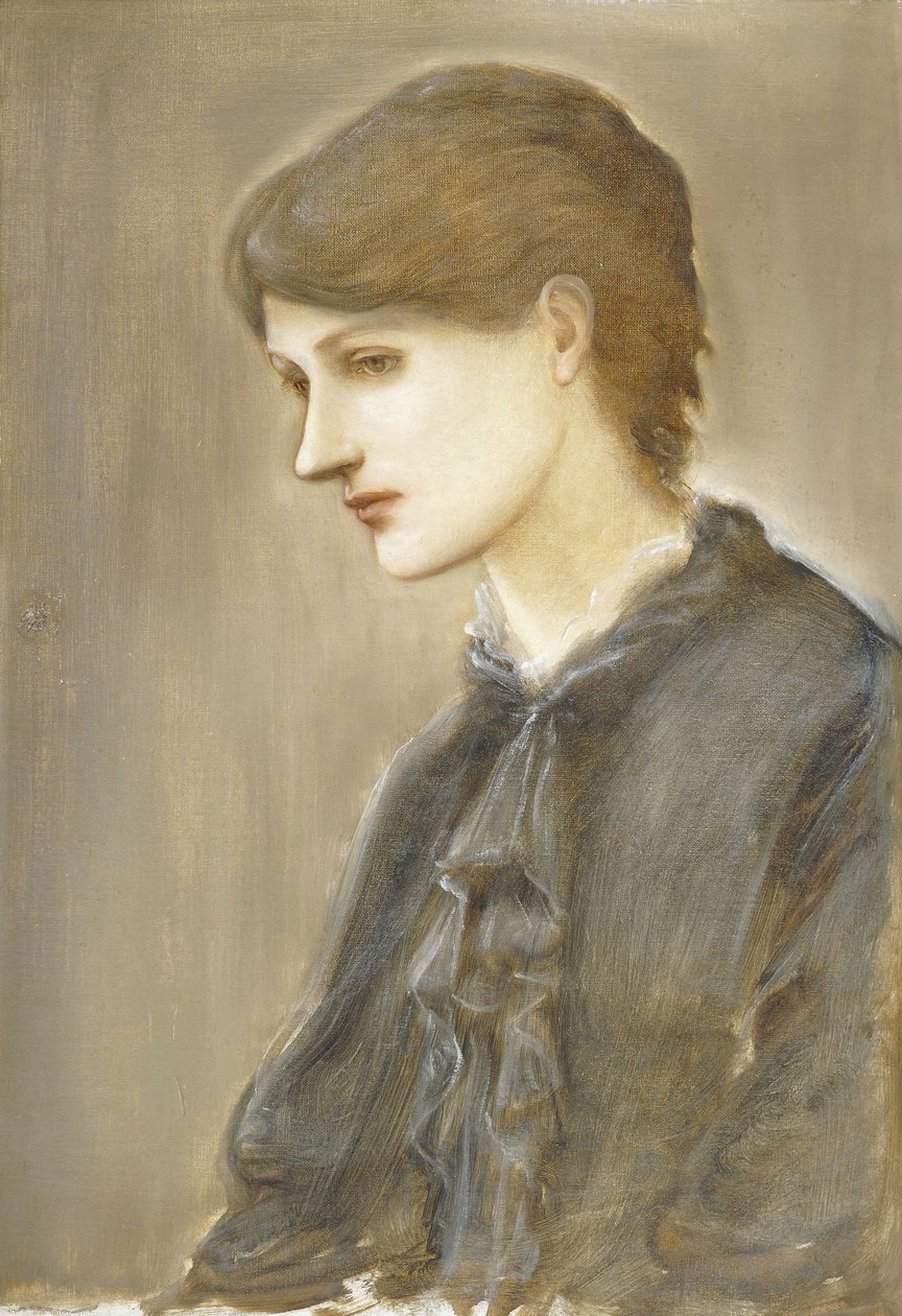 Portrait of Mrs. William J. Stillman, nee Marie Spartali by Edward Burne-Jones