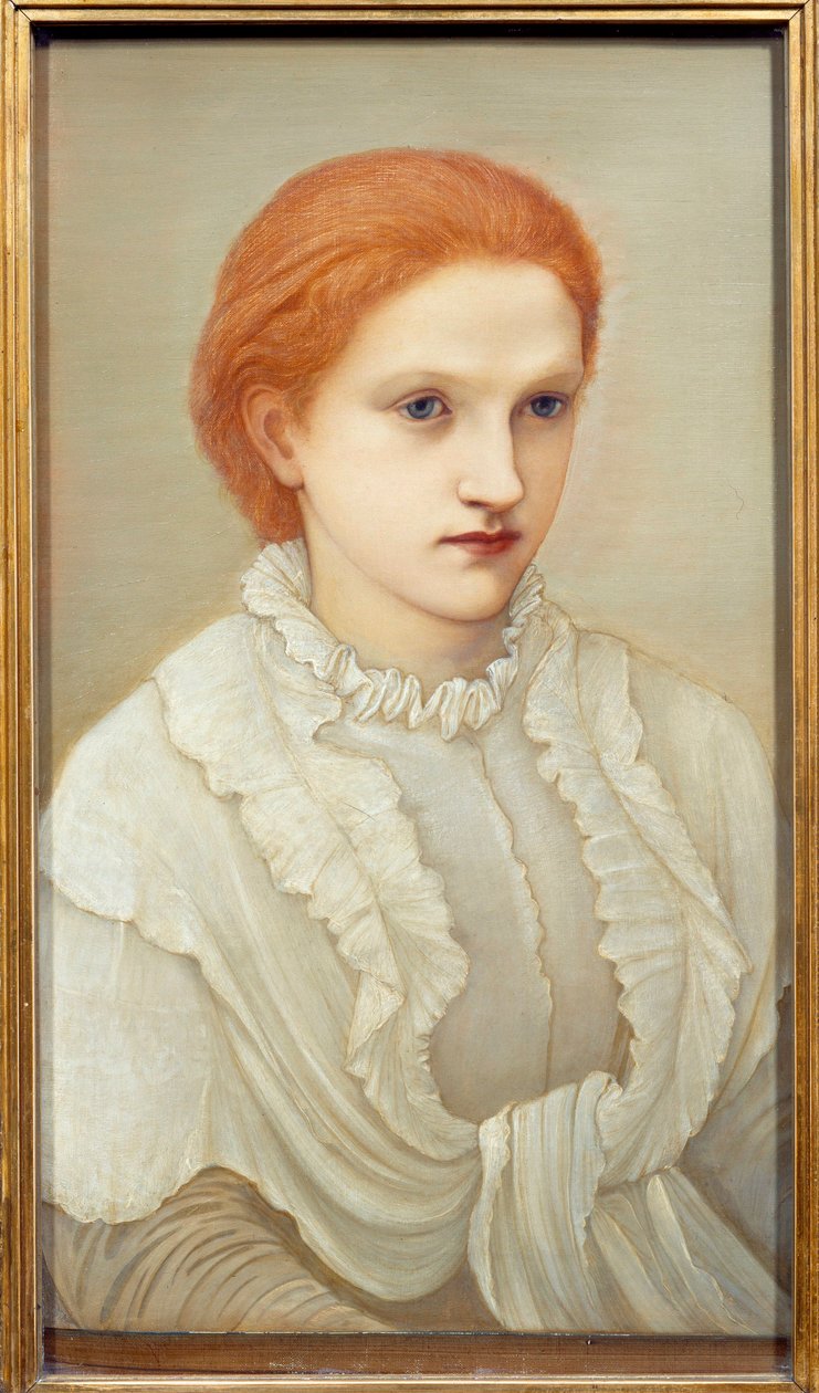 Portrait of the Suffragette Lady Frances Balfour by Edward Burne-Jones
