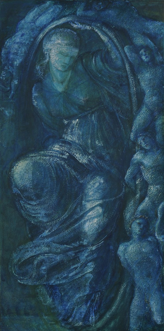 Study for the Wheel of Fortune by Edward Burne-Jones