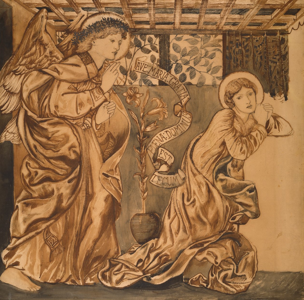 The Annunciation by Edward Burne-Jones
