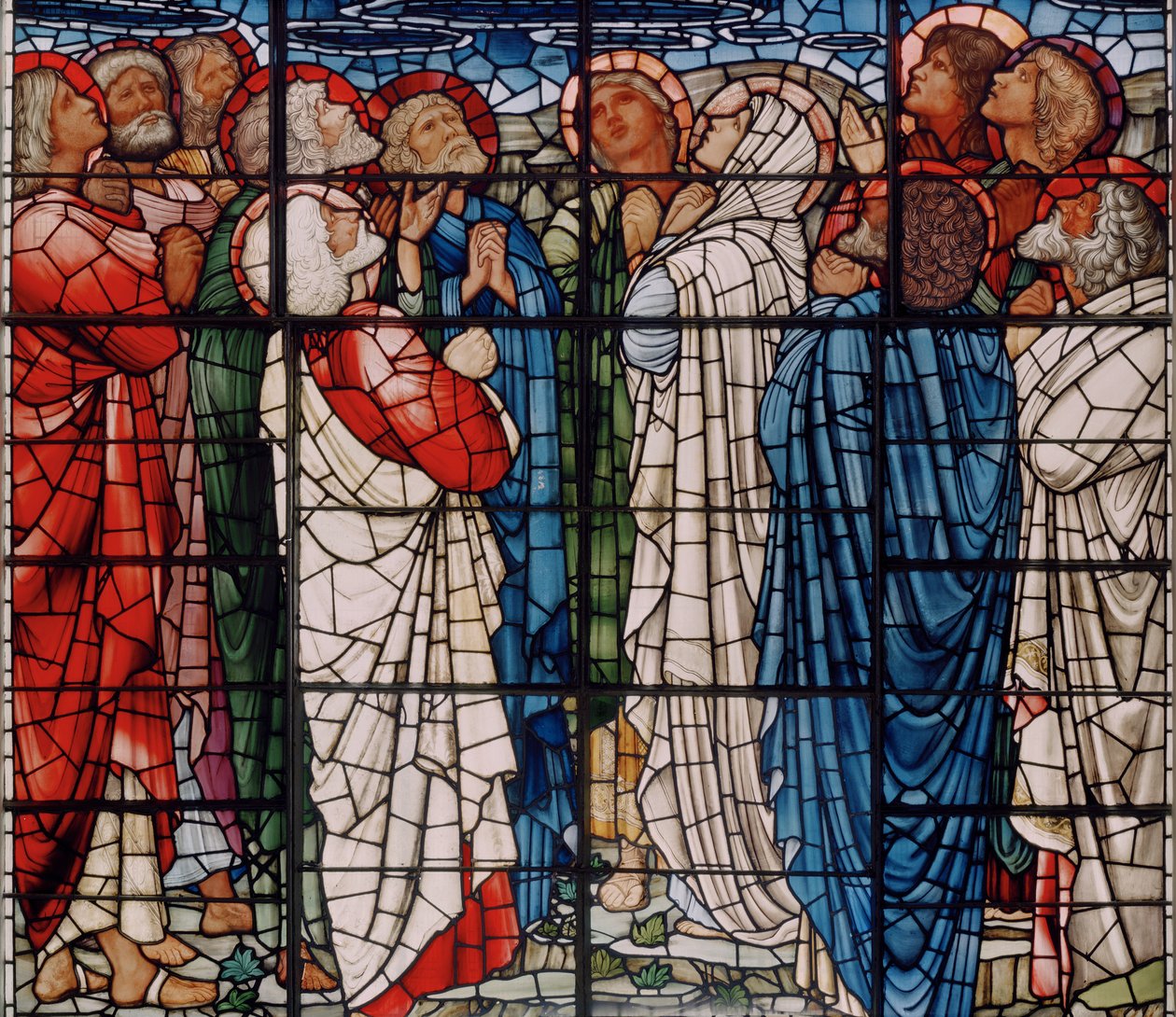 The Ascension Window (detail), 1885 by Edward Burne-Jones