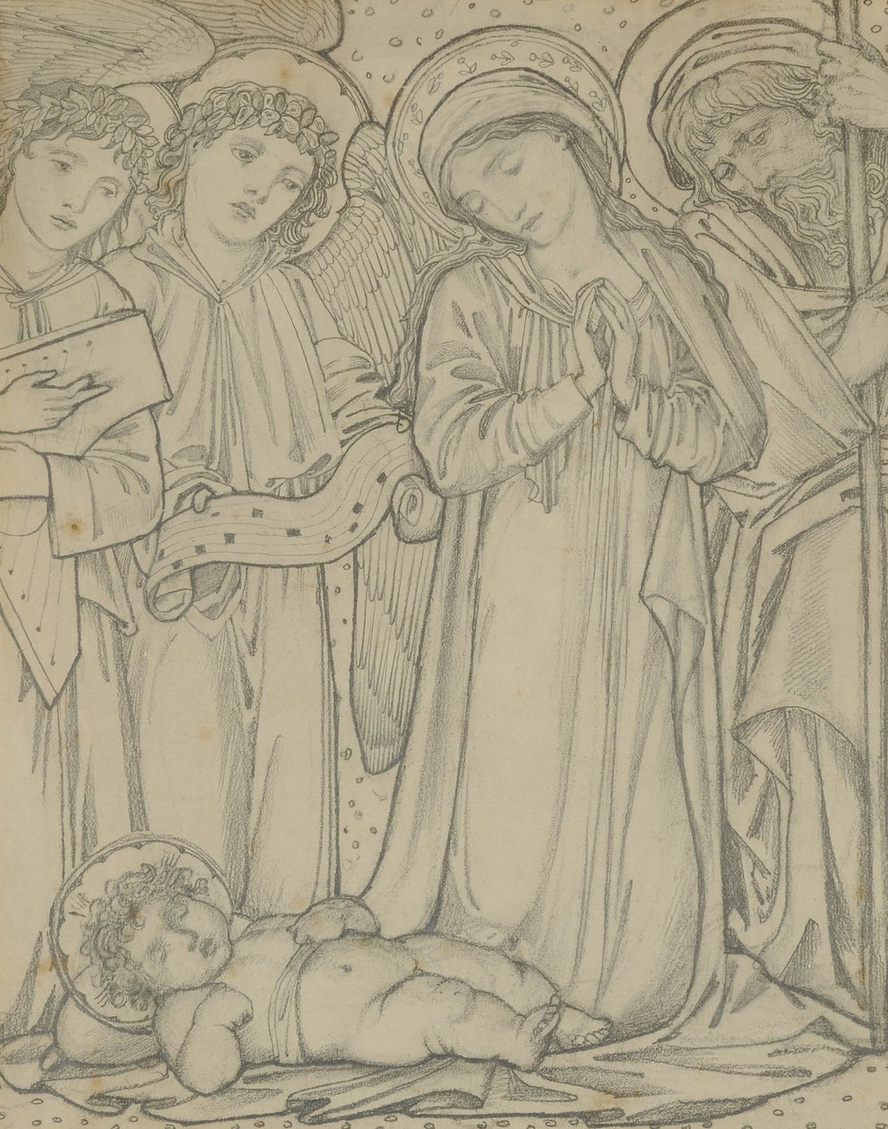 The Holy Family by Edward Burne Jones