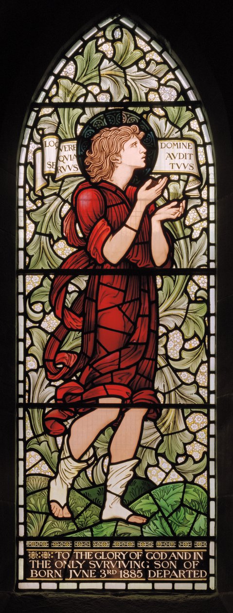 Samuel by Edward Coley and Dearle Burne Jones