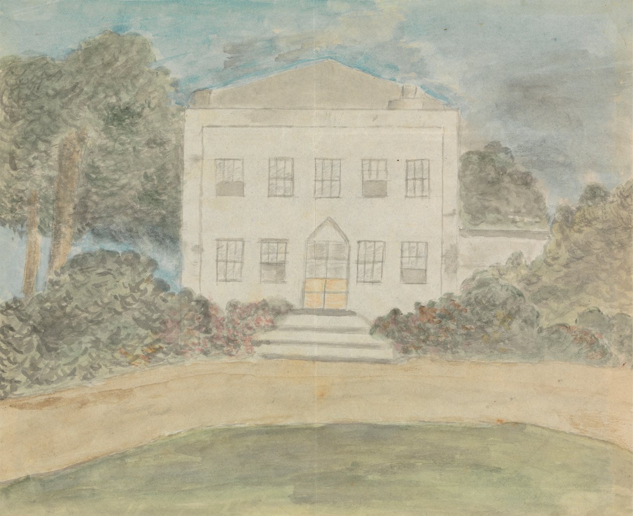Country House by Edward Francis Burney