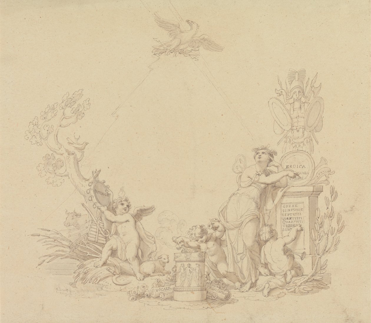 Designs for Illustrations to Beethoven