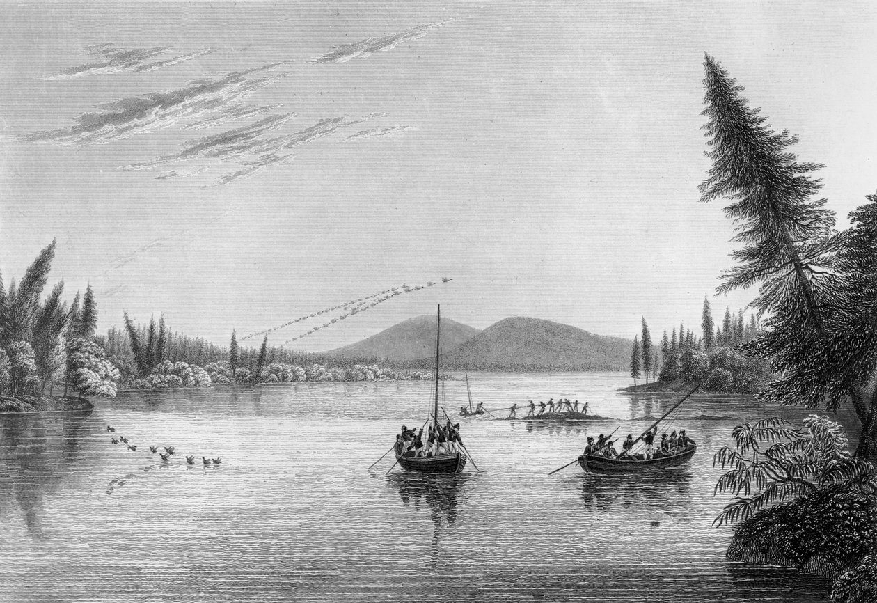 View from Morgan's Rocks in Hill River