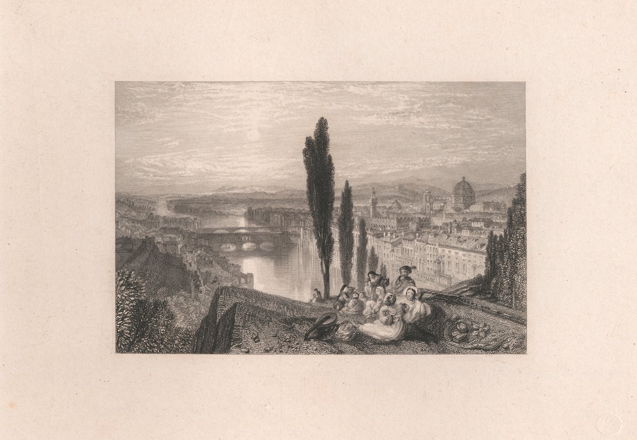 Florence by Edward Goodall: Highest-quality art reproduction