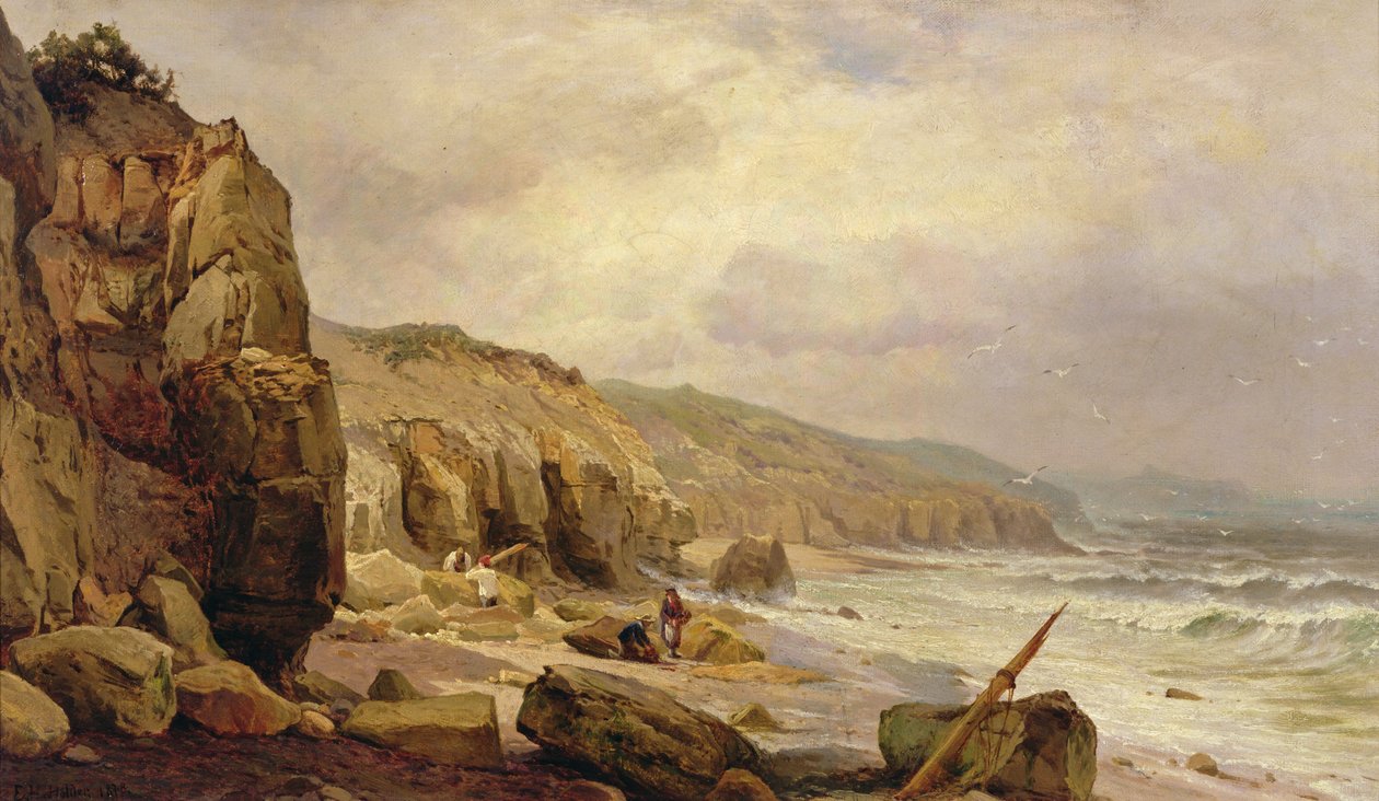 Cornelian Bay, Scarborough by Edward Henry Holder