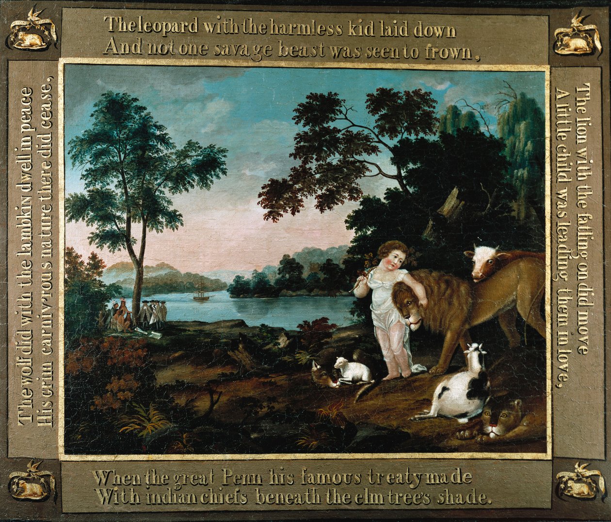 The Peaceable Kingdom by Edward Hicks