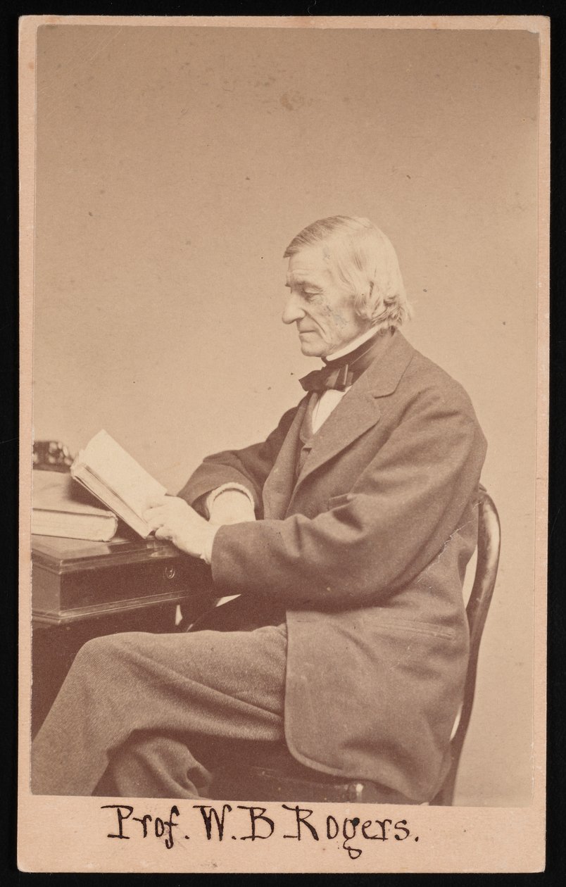 Portrait of William Barton Rogers 1804-1882 by Edward L Allen