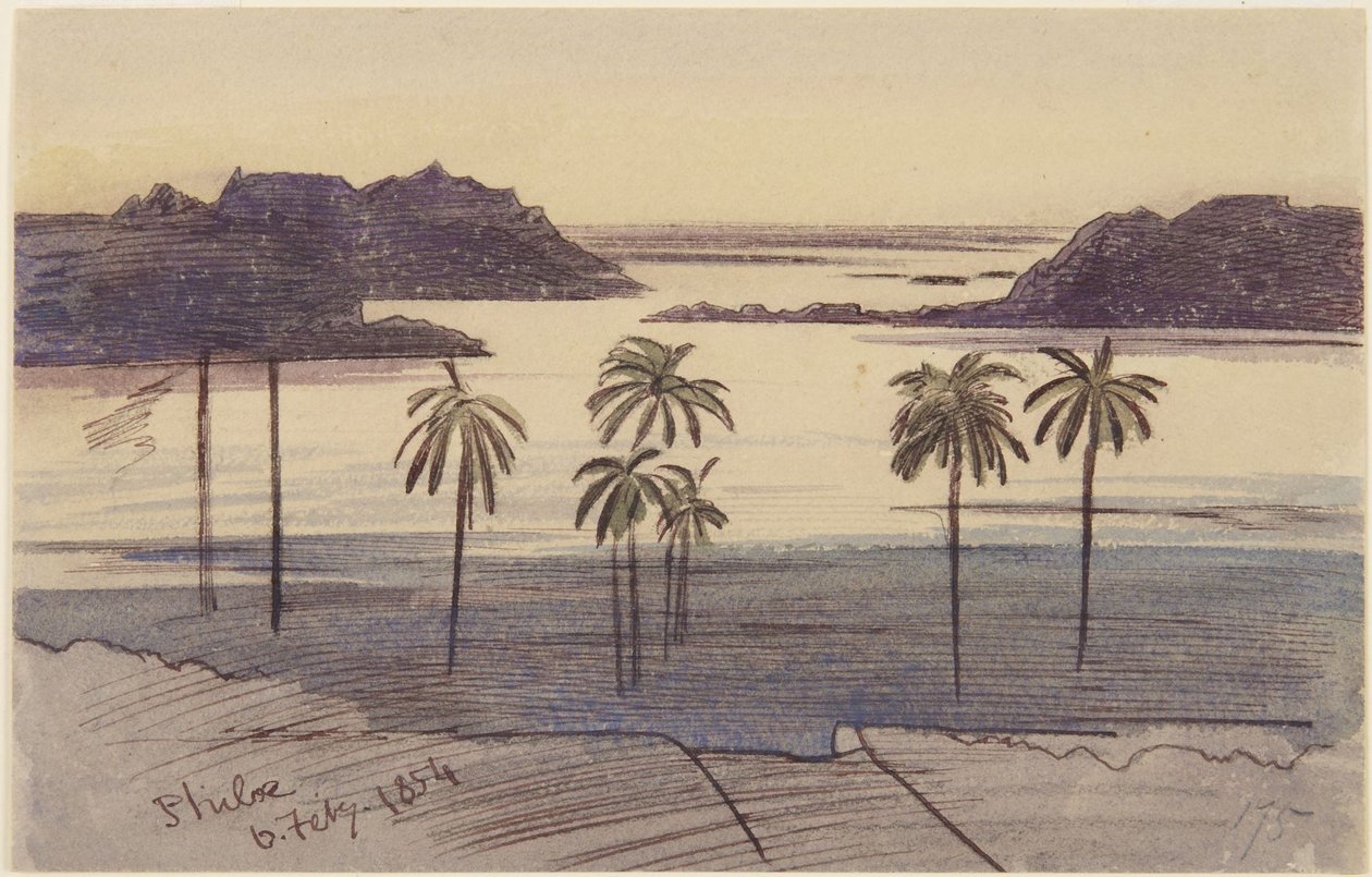 Philae by Edward Lear
