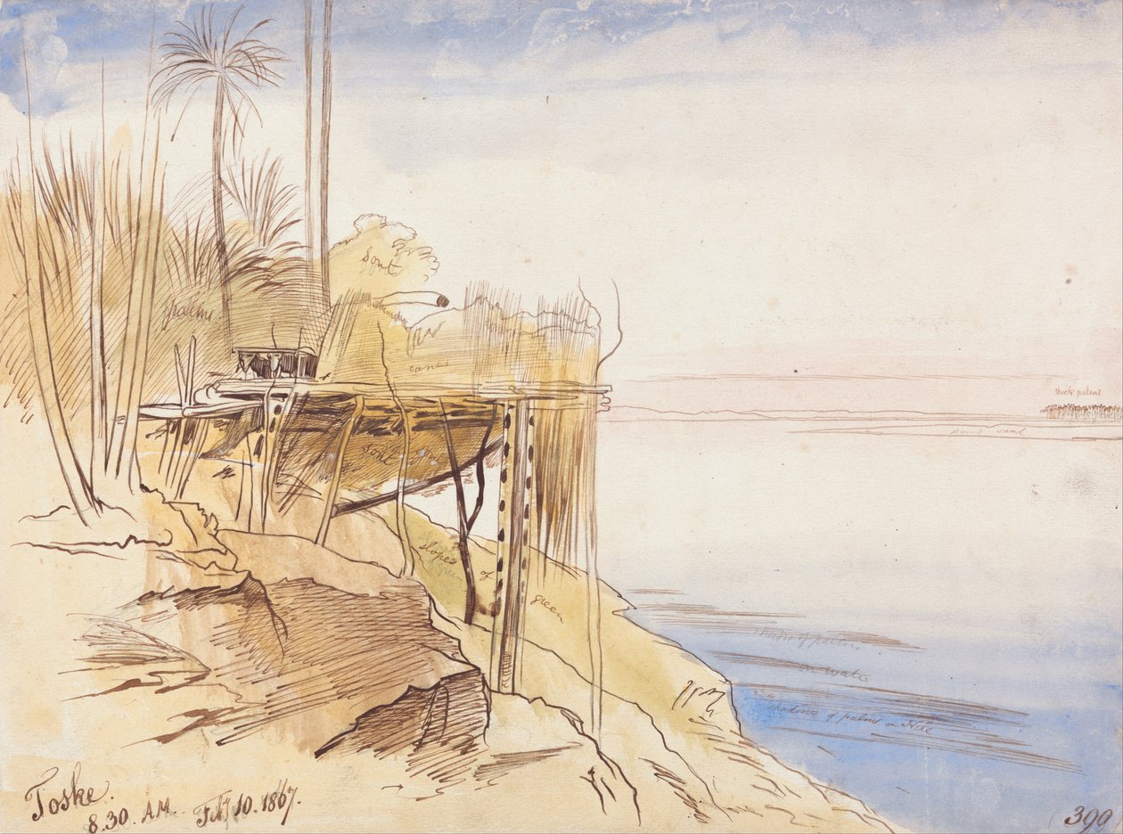 Toske by Edward Lear: Highest-quality art reproduction