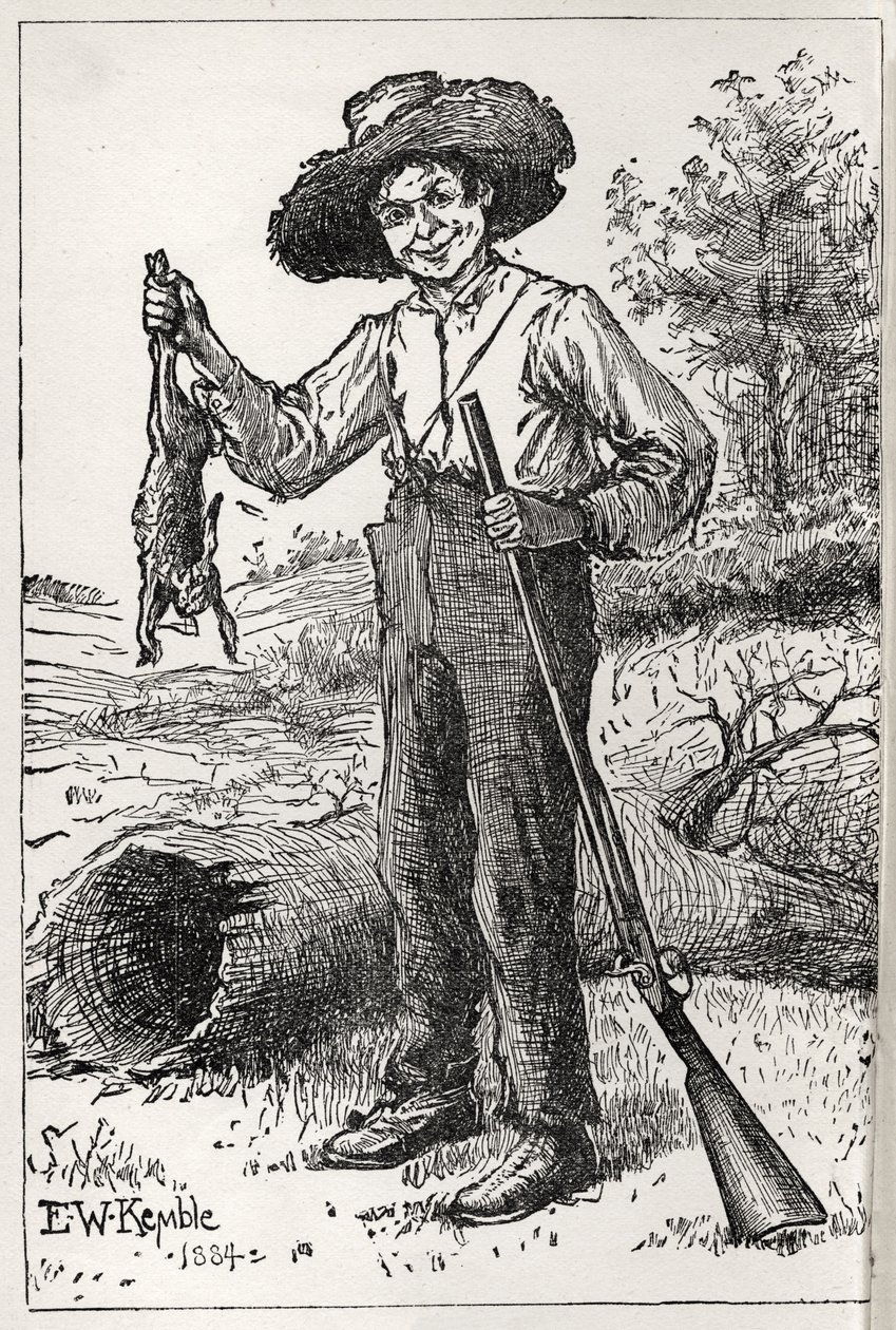The Adventures of Huckleberry Finn by Mark Twain by Edward Parick Kinsella