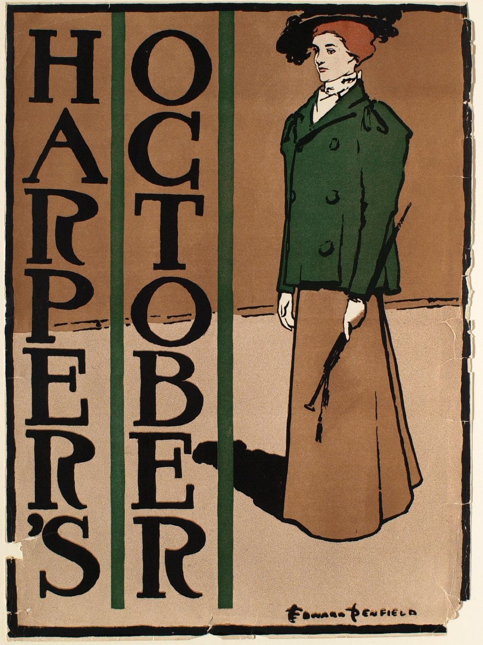 Woman in Green and Brown Suit, October Harper