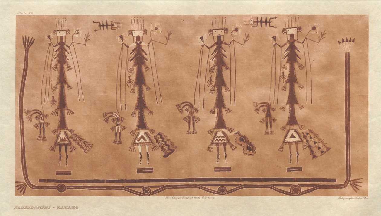 Alhkidókihi-Navaho (Portfolio I, Plate 39) by Edward S. Curtis
