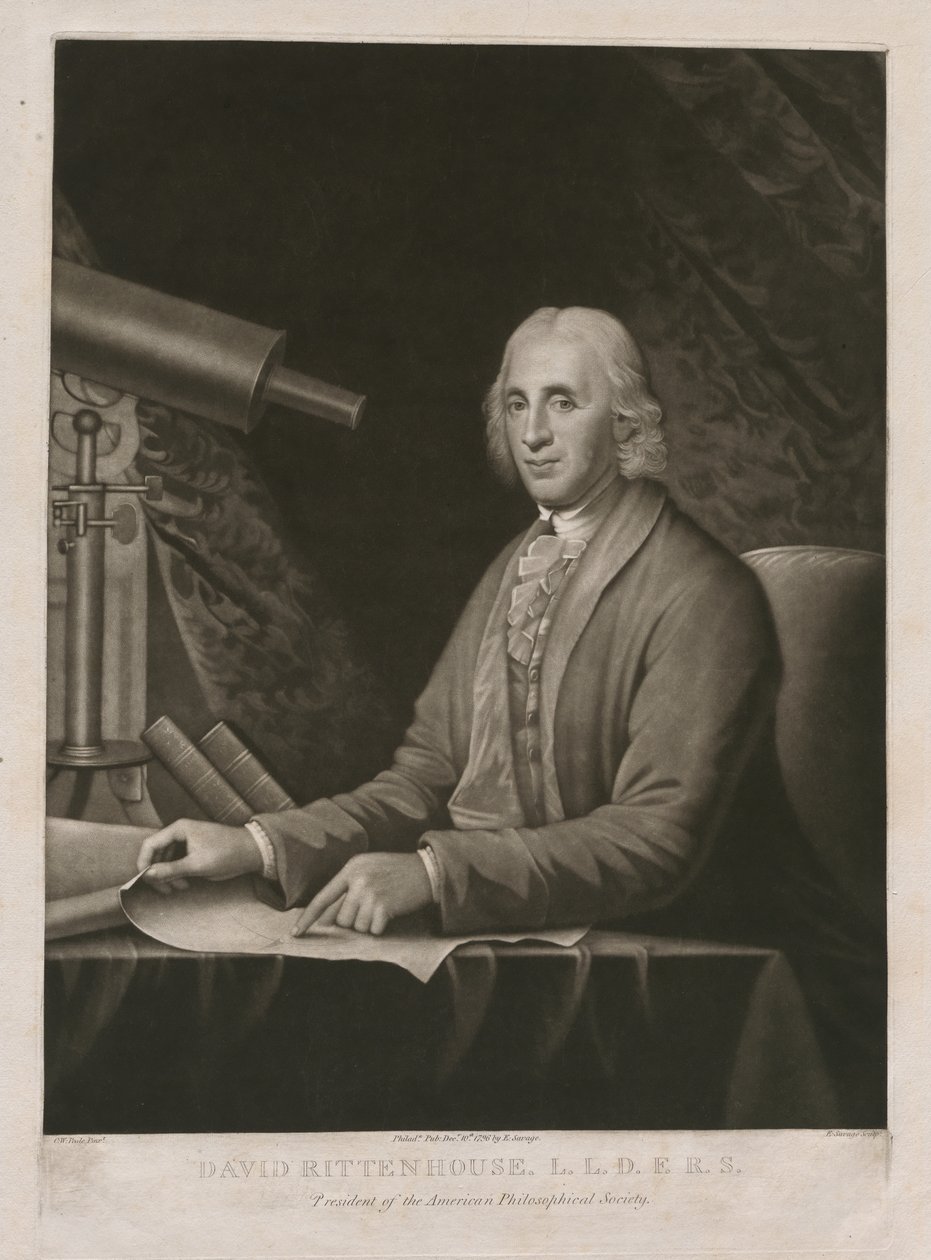 David Rittenhouse by Edward Savage