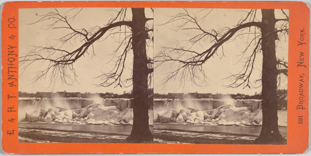 American Falls and Ice Mounds by Edward and Henry T. Anthony and Co.