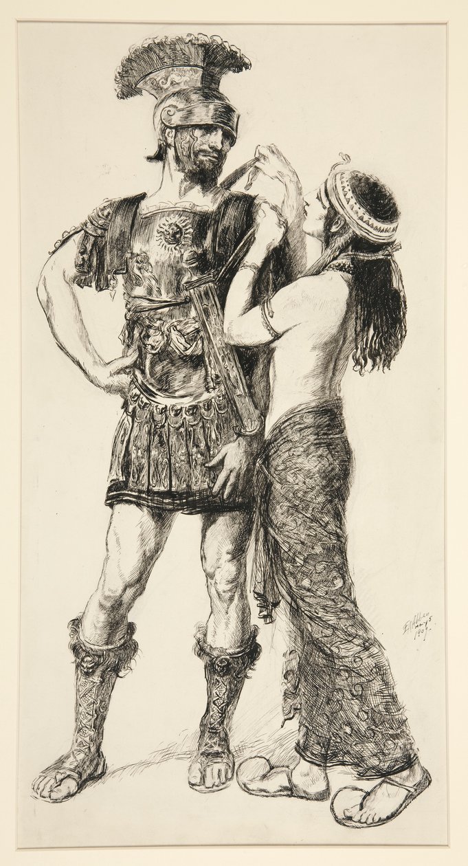 Cleopatra by Edwin Austin Abbey