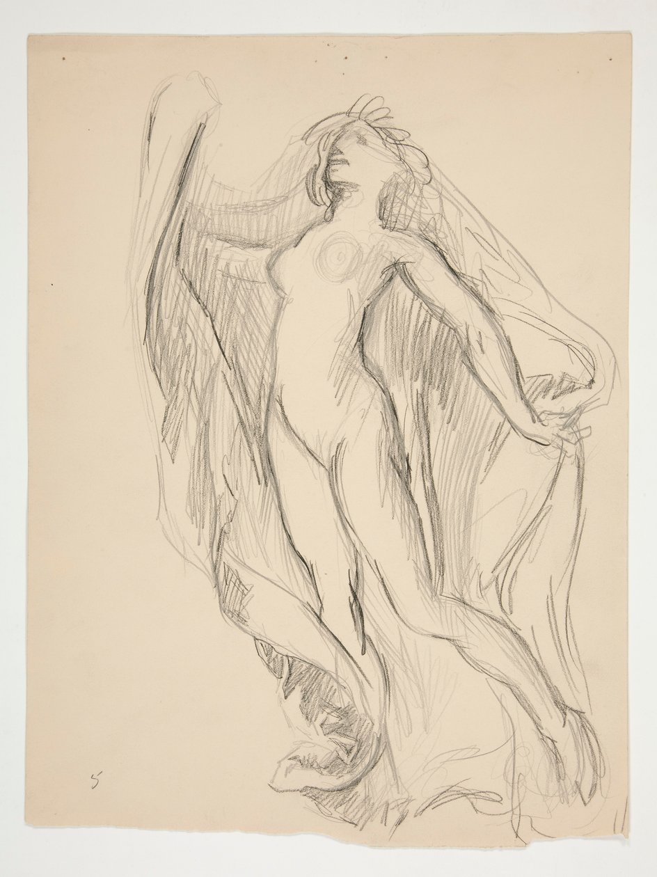 Figure Study by Edwin Austin Abbey