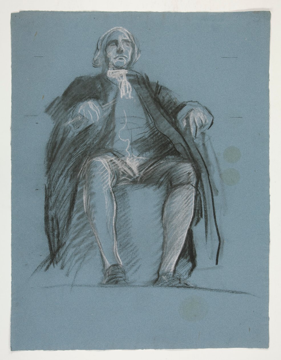 Study for the Figure of General John Peter Gabriel Muhlenberg (detail) by Edwin Austin Abbey