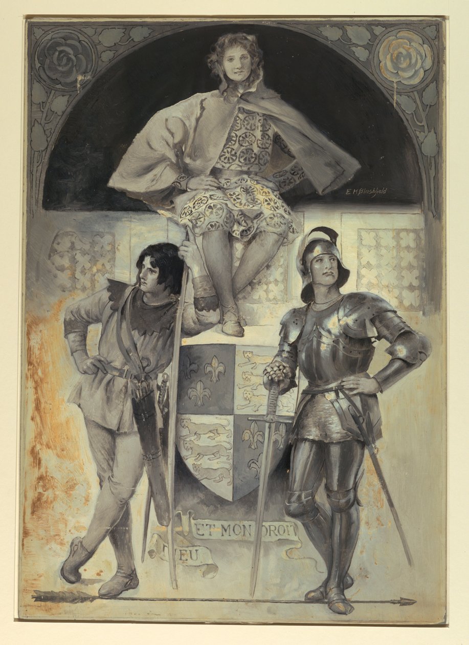 Pages and Knights, Frontispiece for 