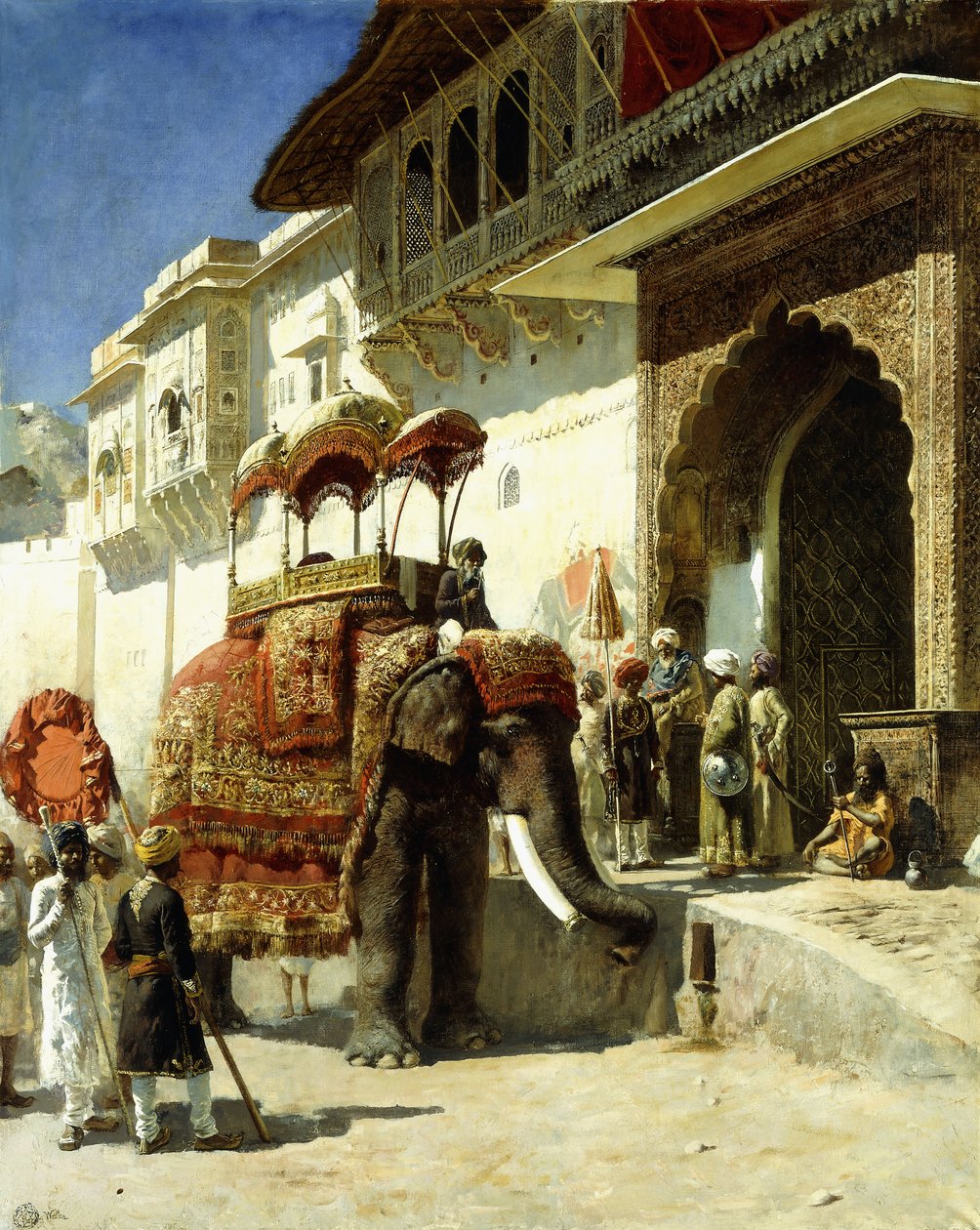 The Rajah's Favourite by Edwin Lord Weeks: Fine art print