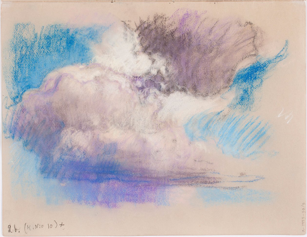 Clouds, Page from Järnefelt