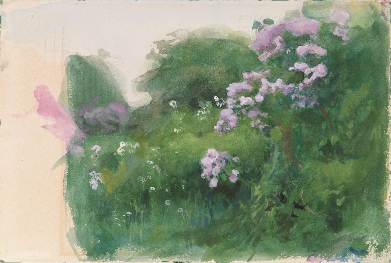 Lilac Bush by Eero Järnefelt