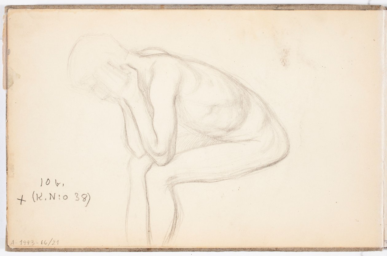 Man Sitting by Eero Järnefelt